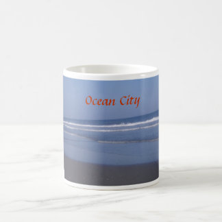 Café Cidade do oceano - Oceano Atlântico - caneca de