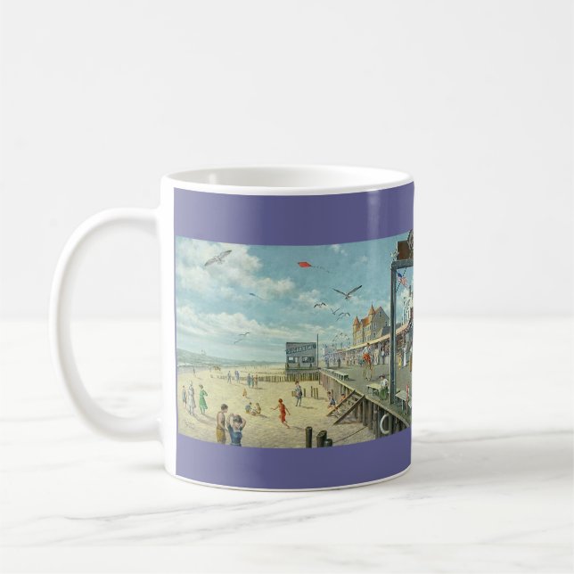Café Cidade oceano de Paul McGehee do ": Caneca das (Esquerda)
