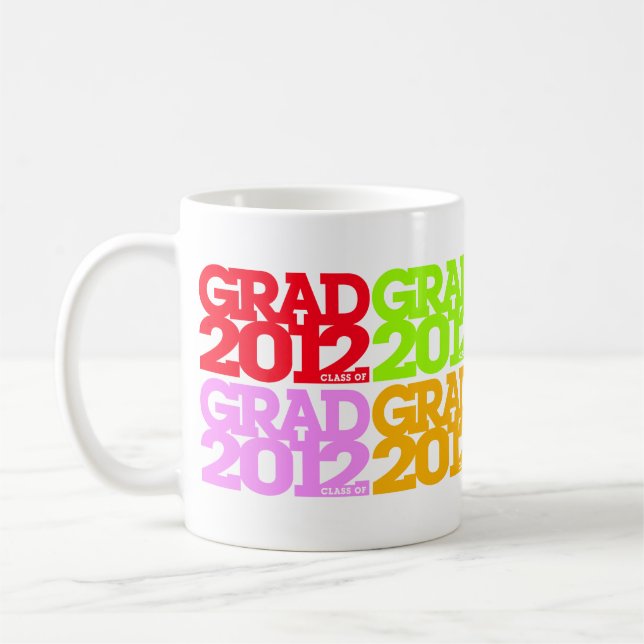 Café Classe das graduações da caneca 2012 de (Esquerda)