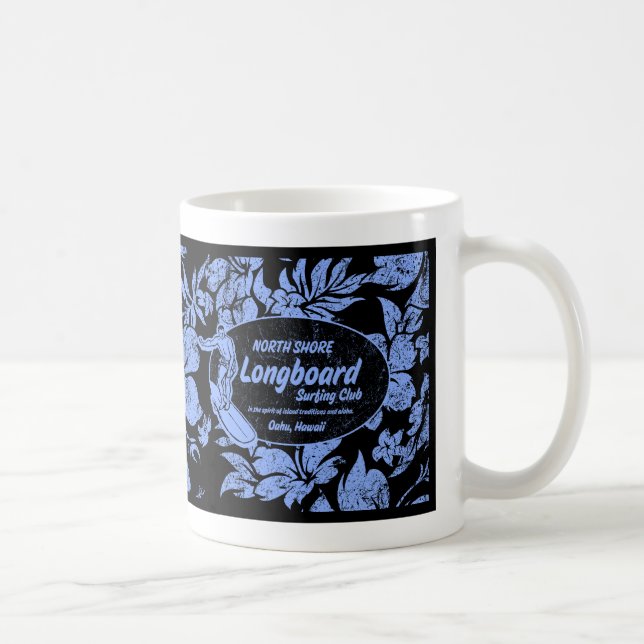 Café Clube que surfa a caneca de Pareau (Direita)