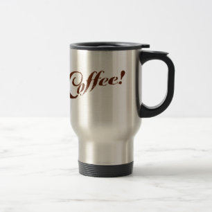 Café Coffee Grounds - Caneca de Viagem