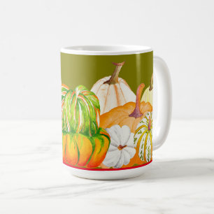 Café Colheita de abóbora numa caneca clássica (2)