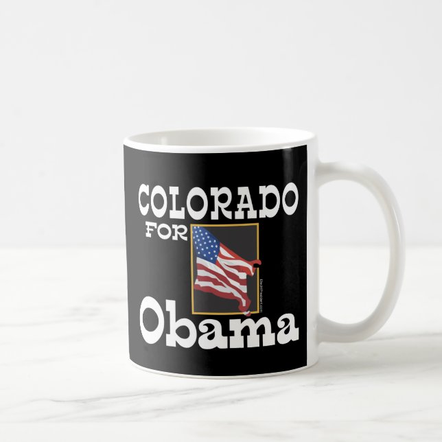 Café Colorado para a caneca de Obama (Direita)