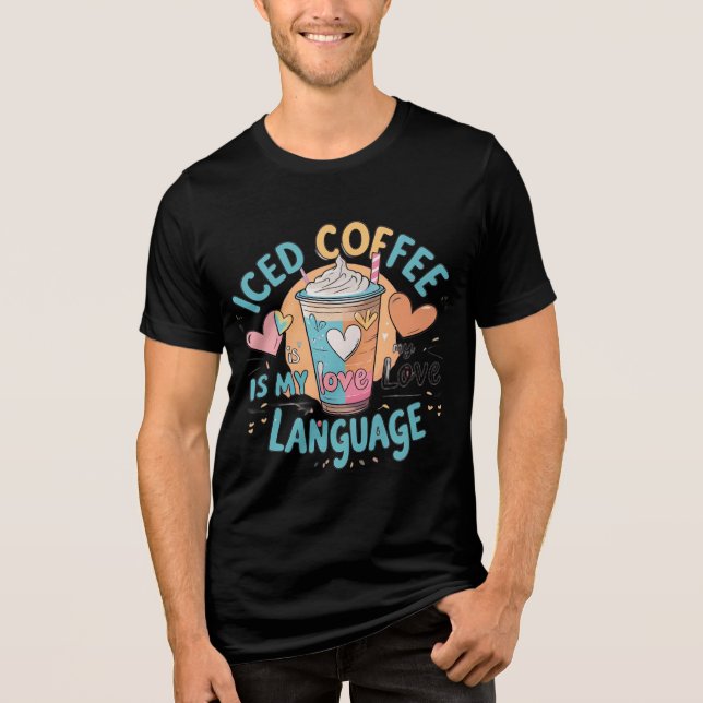 Café Com Licença É Minha Linguagem De Amor Camisa  (Frente)