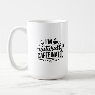 Café Combustível de Cafeína para Caneca Clássica 15 oz