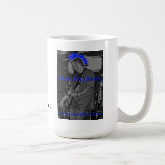 Café "Comece seu dia caneca da maneira de Smitty" (Direita)