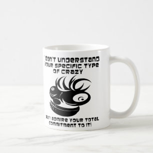 Café Compromisso com Caneca Crazy Funny ou Caneca de Vi