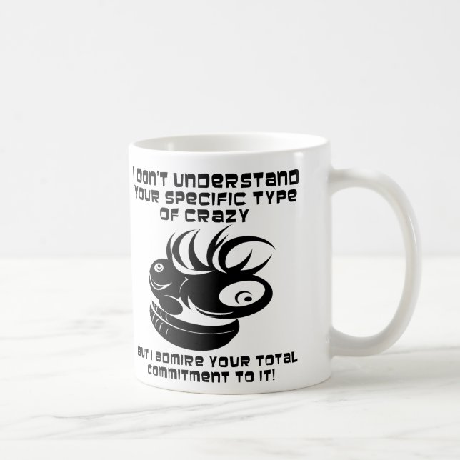 Café Compromisso com Caneca Crazy Funny ou Caneca de Vi (Direita)