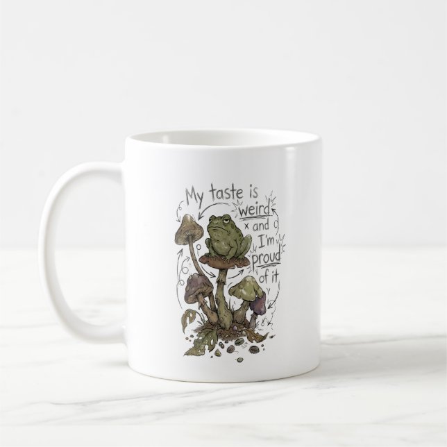 Café Confissão de Mau Sabor – Caneca Engraçada de Cogum (Esquerda)