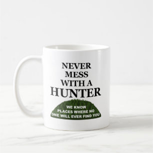 Café Conheça o Local para Esconder Você Caneca de Caça