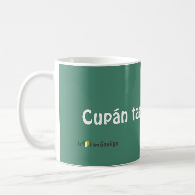 Café Copo da caneca da língua de Gaeilge do irlandês do (Esquerda)