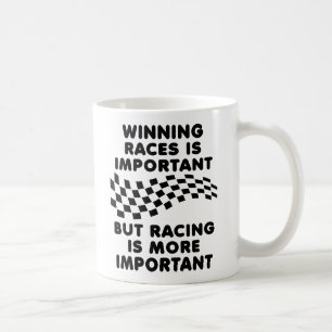 Café Corrida É Mais Importante Caneca de Motocross de M