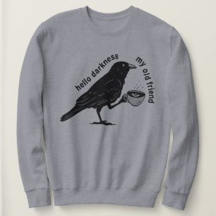 Café Corvo Outono   Nunca Mais Poe Camiseta de Poe