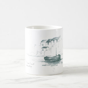 Café Coverack, caneca de Cornualha