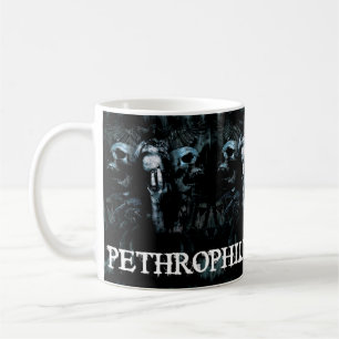 Café Crânios das promoções de Pethrophile e caneca d