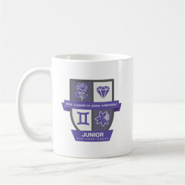 Café Crest™ de Aniversário de Gêmeos para Caneca de 1 a