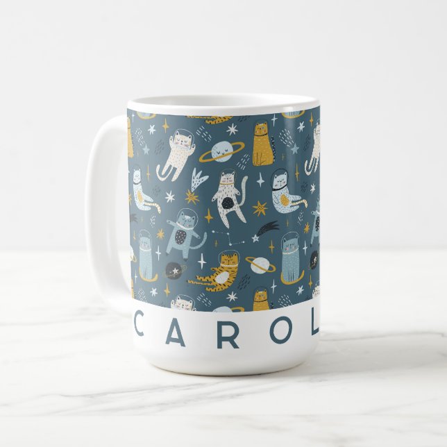 Café Crianças Personalizadas Caneca de Crianças (Frente Esquerda)