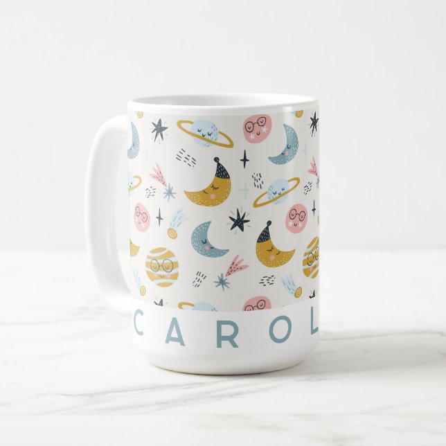 Café Crianças Personalizadas Caneca de Crianças (Frente Esquerda)