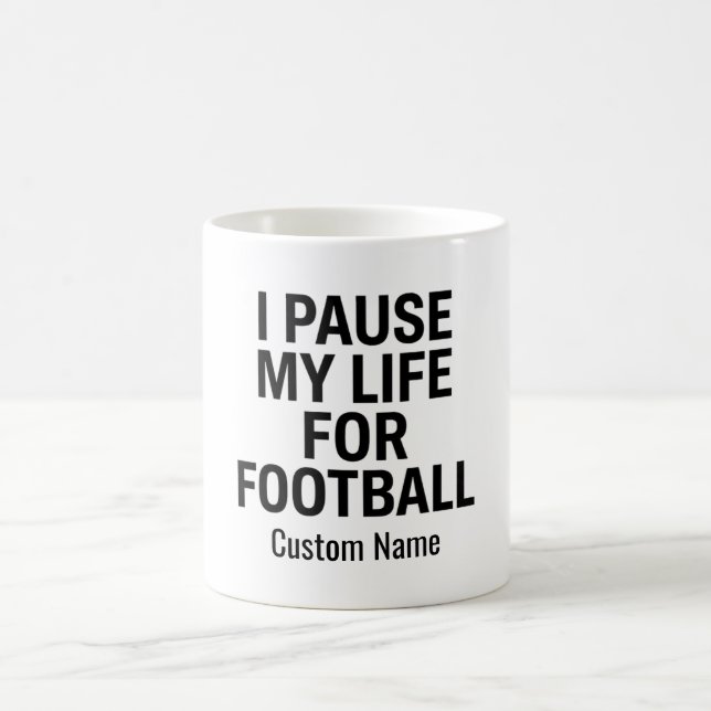Café Crie Sua Própria Caneca de Futebol | Eu Pauso Minh (Centro)