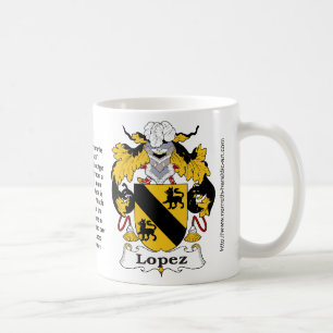 Café Crista da família de López em uma caneca