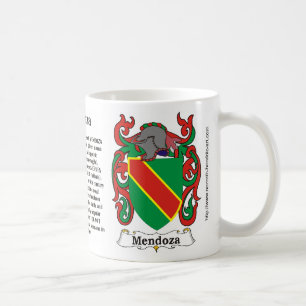 Café Crista da família de Mendoza em uma caneca