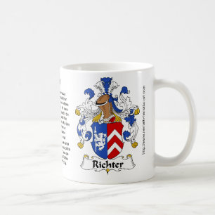 Café Crista da família de Richter em uma caneca