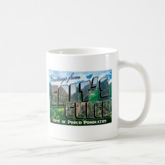 Café Cumprimentos da caneca do Gulch de Galt