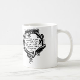 Café D.H. Caneca das citações de Lawrence, caneca do