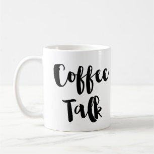 Café da conversa do café ou caneca do chá