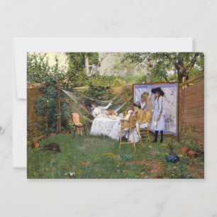 Café da manhã a ar livre   William Merritt Chase