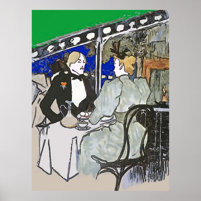 Café da manhã, adicionar texto, Impressão (Frente)