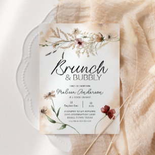 Café da Manhã Chá de Noiva Floral Pequeno Botânico