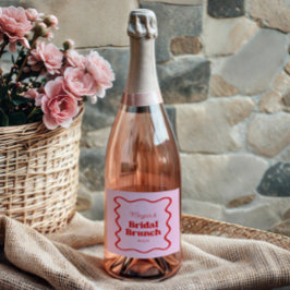 Café da Manhã de Chá de Noiva com Borda Ondulada R