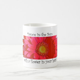 Café Dança na caneca de Sun