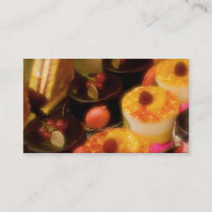 Café de Bakery cartão de visita