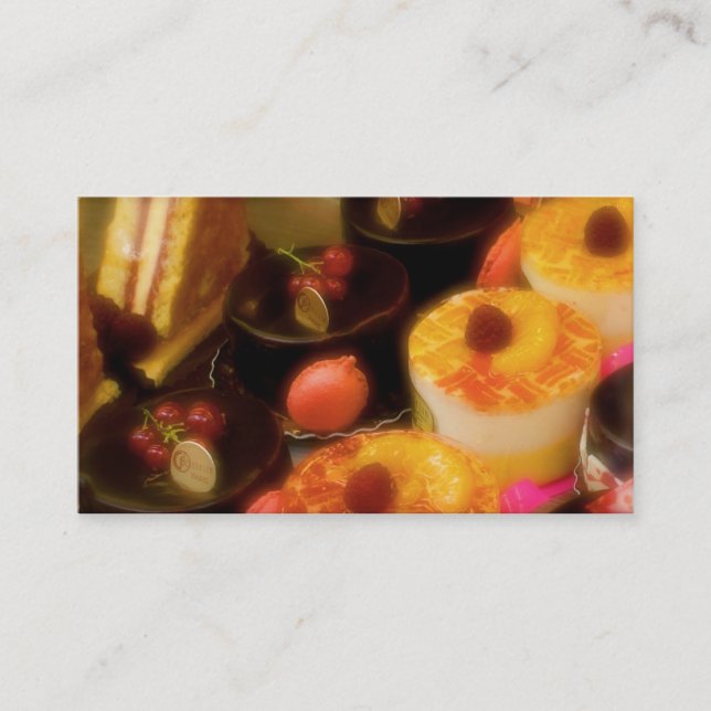 Café de Bakery cartão de visita (Frente)