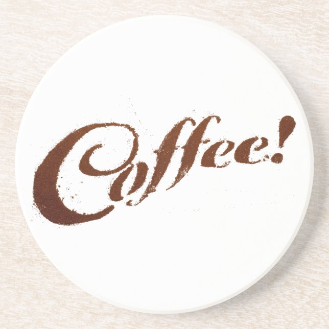 Café de Borra de Café - Porta-copos (Frente)