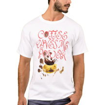 CAFÉ DE CAMISA DE T DÁ-ME PODER