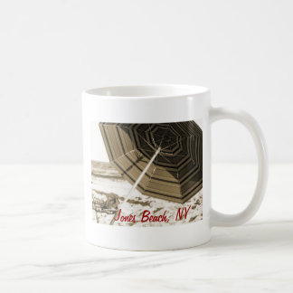 Café De "praia de Jones do guarda-chuva praia", caneca