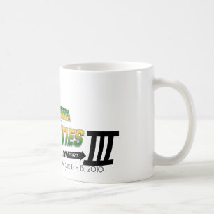 Café De volta à caneca dos anos 80