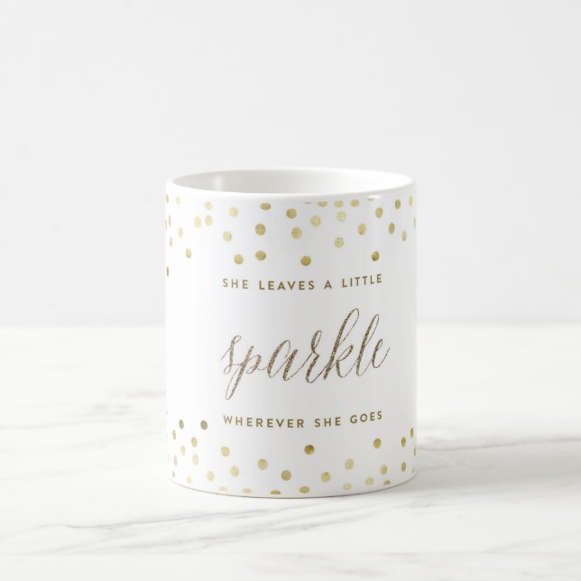 Café Deixa-á uma faísca pequena onde caneca de Goes® (Centro)