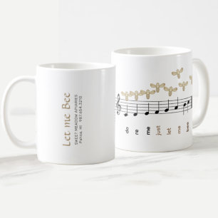 Café Deixa-me ser a caneca de apicultor com abelhas?