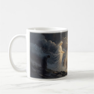 Café Deixe que seja Caneca de Arte de Cura do Amanhecer