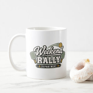 Café Departamento de Rali de Fim de Semana Caneca de