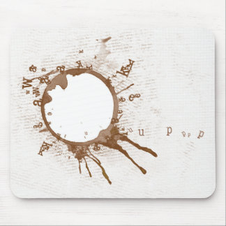 Café derramado Mousepad