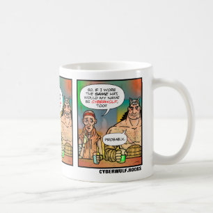 Café DESAFIO da caneca "mais estranha" de CYBERWÜLF