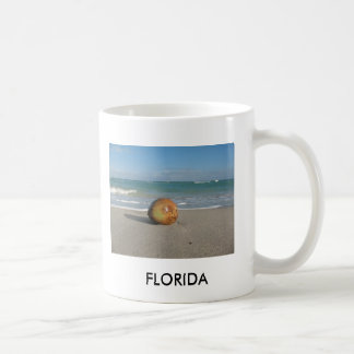 Café Desejo de Florida você estava aqui a caneca branca