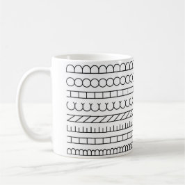 Café Desenho de arte indiana em uma caneca