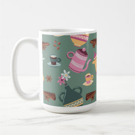 Café Desenho de caneca Two-Tone 