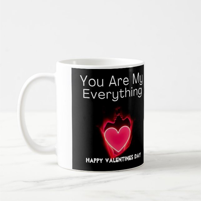 Café Desenhos de caneca de casal personalizáveis para o (Esquerda)